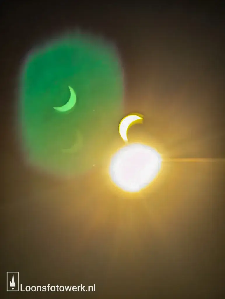 Eclips trekt bekijks op de Kasteelweide